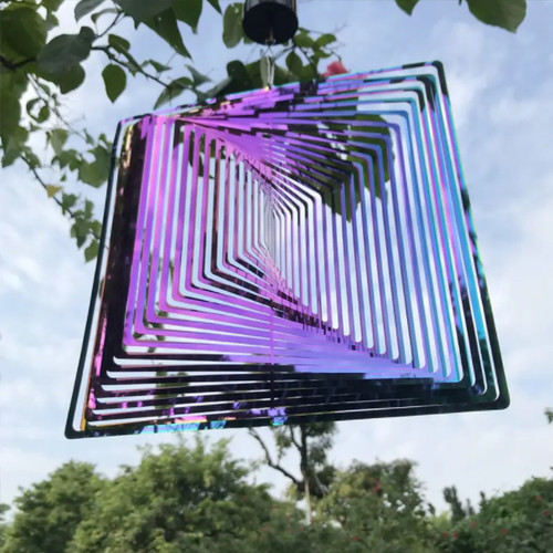 Wind spinner mirrored - 3d,