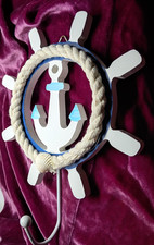 Ships Wheel Anchor Coat Towel