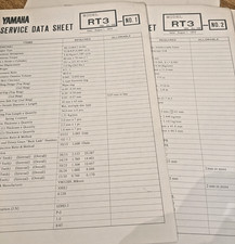 Yamaha RT3 #308 Technicians