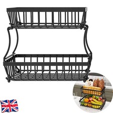 2 Tier Vegetable Fruit Rack