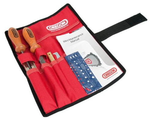 Oregon chainsaw sharpening - chainsaw, kit