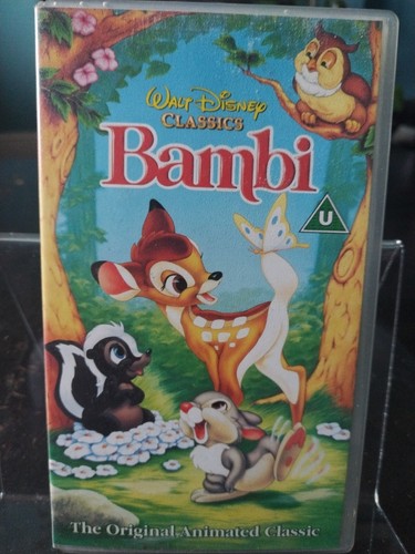 Bambi walt disney classics vhs - bambi,