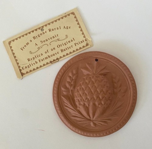 Pineapple butter pat clay mold - butter,