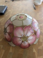 Vintage Capiz Shell Lamp Shade