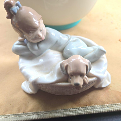 Nao porcelain figurine girl - nao,