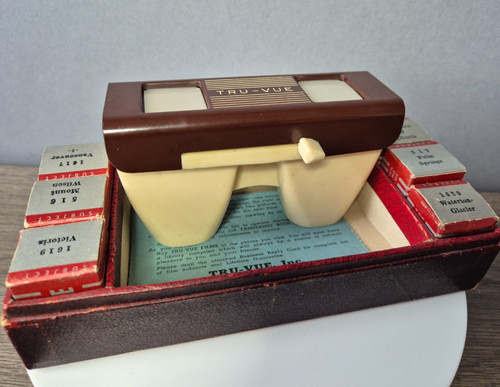 Vintage tru vue bakelite - bakelite, 3d