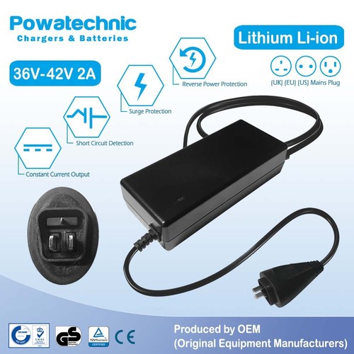 42v dta pin charger for - 3-pin,