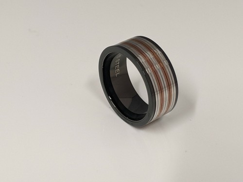 9mm stainless steel - stainless, black