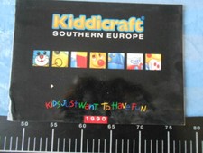 Catalogo kiddicraft 1990 Collectors Brochure -K6