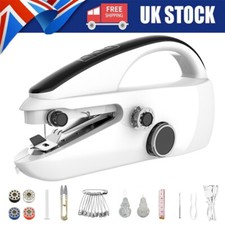 Mini Sewing Machine Handheld Cordless Hand Held Portable Easy Home Stitch Sew