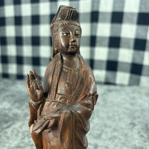 Vtg chinese carved wooden - vtg,