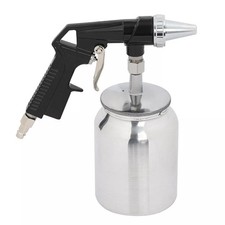 Air Sandblasting Gun Hand Held Sand Blaster Portable Shot Media Blasting 1/4" UK