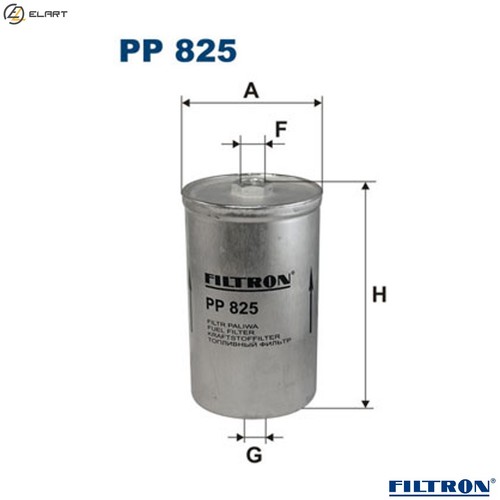 Fuel filter 825 for ford - fuel,