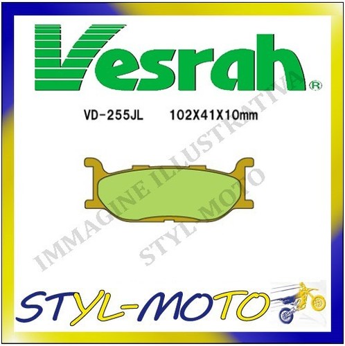 255sjl sintered brake pads - sintered,
