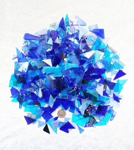 Stained glass offcuts - , suitable