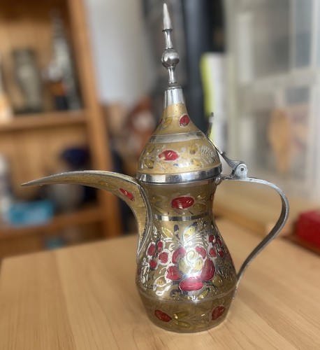 Vintage arabic dalah brass - dalah,