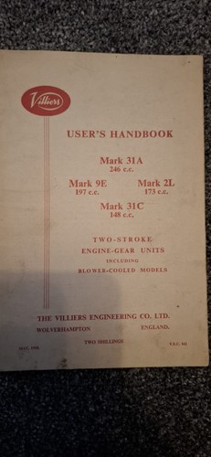 Villiers user handbook - handbook, 9e