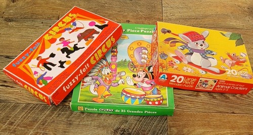 Vintage games jigsaw - vintage, 2x