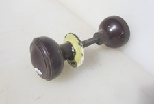 Vintage Bakelite Door Knobs Handles Art Deco 1930's Antique Old 1 Plate