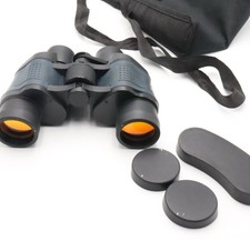 Compact 10x Binoculars, Red