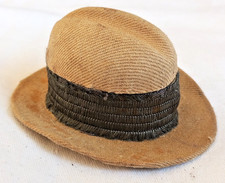 Antique trilby hat travelling