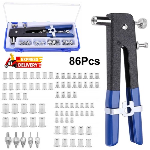 86pcs hand riveter kit - 86pcs,