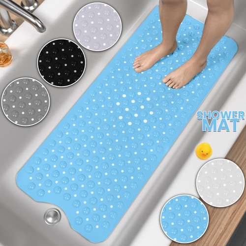 Non slip shower mat extra - slip,