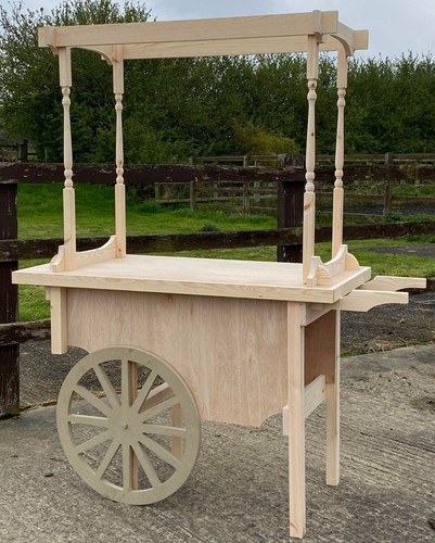 Sweet candy display - sweet, cart