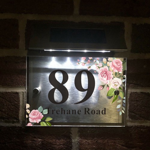 Personalised solar light house - solar,
