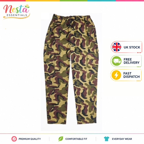 Children camouflage trousers - camouflage,