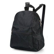 Black Small Mini Backpack