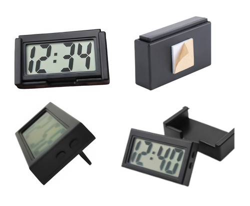 Car dashboard digital clock - car,