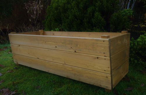 Garden wooden planter - garden, extra