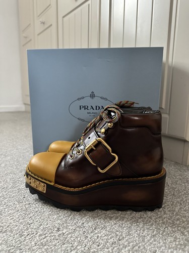 Prada leather shoes - leather,