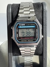 Casio Silver A168 Digital