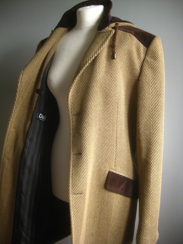 Tweed jacket coat - tweed, 38