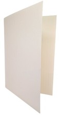 Pre-Scored Cream Coloured Card Blanks A4 to A5 & A5 To A6 240gsm