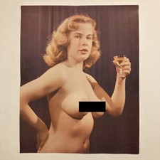 Vintage Risque Erotic Pin Up