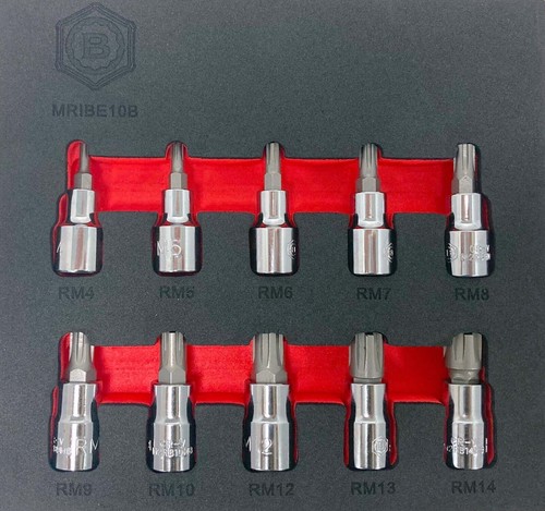 Britool hallmark new 10pc ribe - hallmark,
