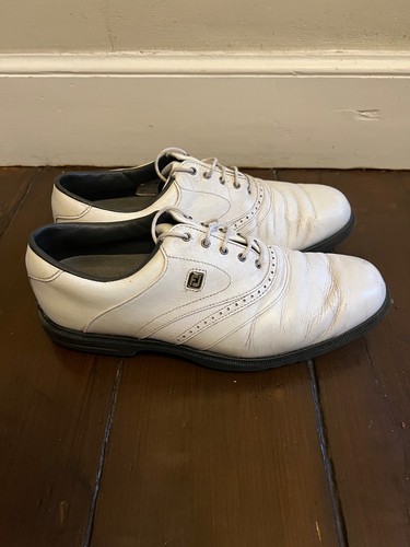 Footjoy aql white golf shoes - white,