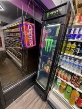 Monster energy drink Slimline Fridge Black 220V-240V