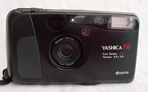Yashica compact film camera - yashica,