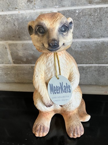 Garden decor meerkat ornament - meerkat,