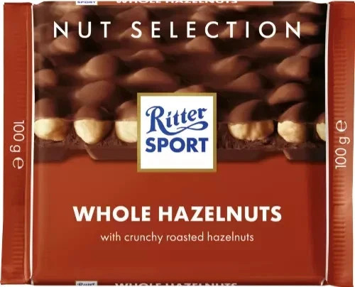 Ritter sport whole hazelnuts - ritter,