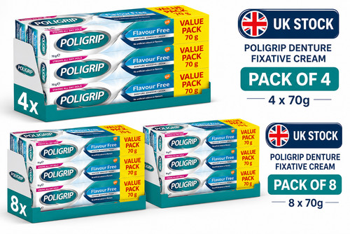 Poligrip flavour free value - flavour,