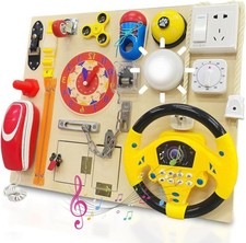 MONTESSORI BUSY BOARD WOODEN