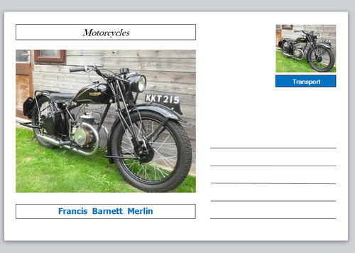 Motorcycles francis barnett - -,