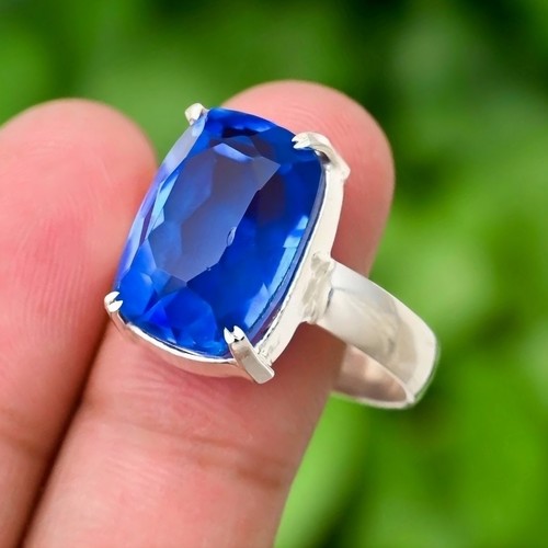 Tanzanite gemstone ring 925 - gemstone,