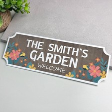 Personalised Garden Signs and Plaques For Outside Shed Patio Summer House Wall