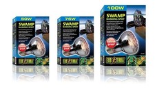 Exo Terra Swamp Glo Turtle Bulb Splash Proof Safe in Humid Tank Misting Terrapin